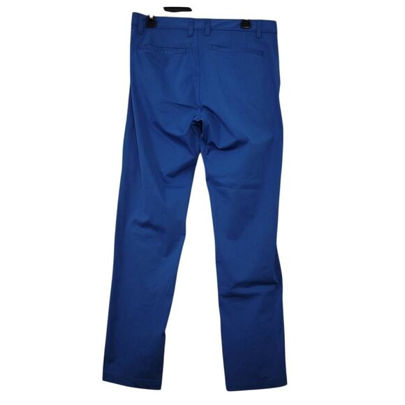 Rhone Commuter Pants Sz 32x31 Light Blue Classic Straight Leg Stretch Flex Knit - Picture 2 of 8
